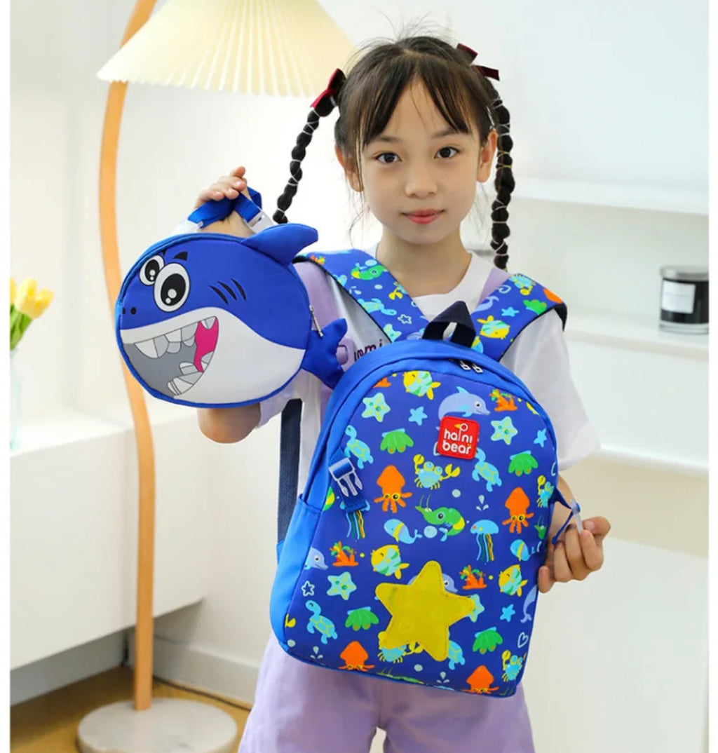 MOCHILA INFANTIL 2 EN 1 CON LONCHERA