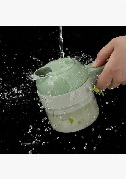 ChefPress Pro - Picadora eléctrica manual 5 en 1