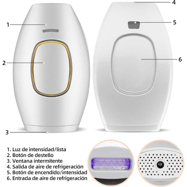 Depilador Láser Ipl
